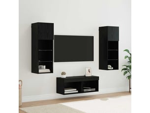 Meuble tv coloris noir  <strong></strong>  <strong></strong>