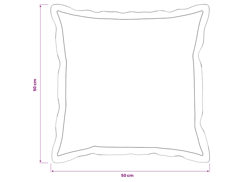  Lot de 6 housses de coussin houten gris foncé 50 x 50 cm cf49983  - Conforama E