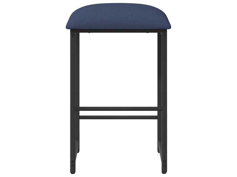  Tabouret de bar, chaise de bar bleu 40x32x64 cm bois d'ingénierie shl35386  - Conforama C