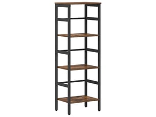 Étagère 3 niveaux, étagère de rangement 40 x 29,5 x 115 cm bois d'ingénierie shl3484