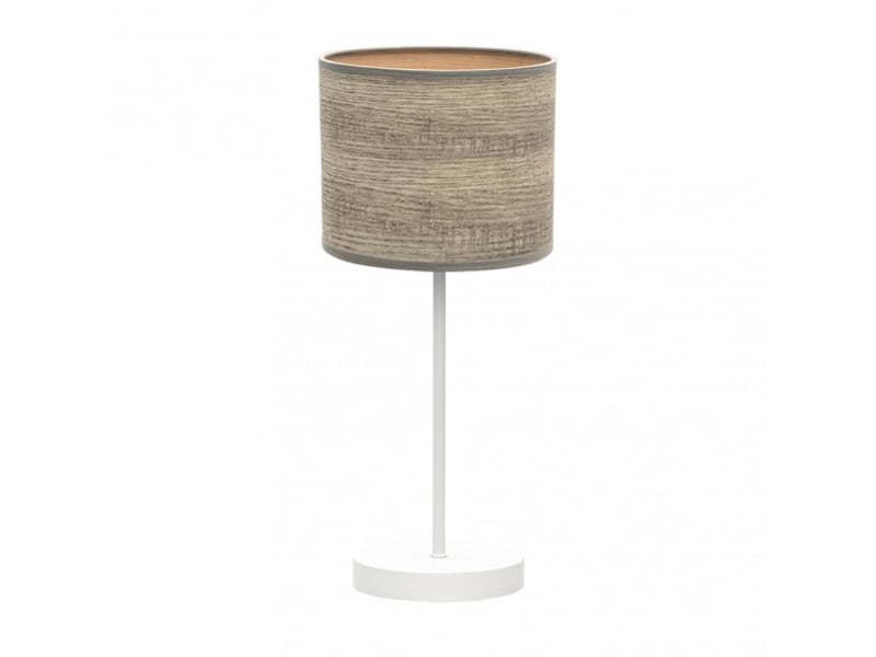  Lampe à poser fabrilamp jerte e14 coloris blancbois gris 42 x 17 x 17 cm 176871083 - Conforama A