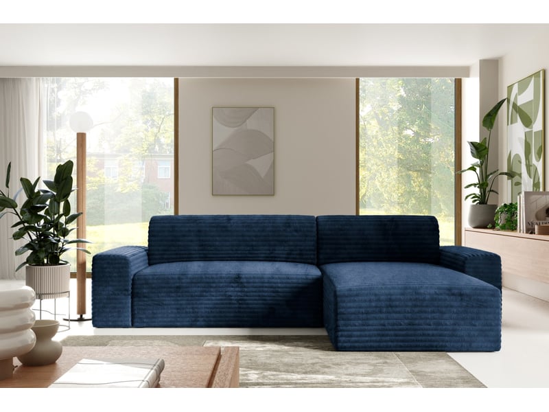 Canapé d’angle coco l avec fonction de couchage couleur : tilia 77 - Conforama B