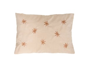Coussin automne rectangulaire 38x58cm blanc