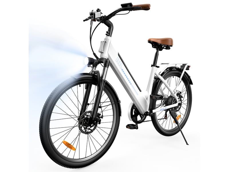  Iscooter ucitys velo electrique 1000 w, autonomie 100 km, pneus stables, freinage sur et couleur blanc iScooter - Conforama A