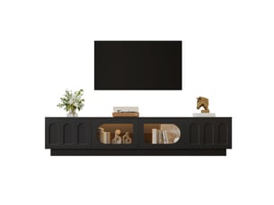 Meuble tv coloris noir    