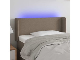 Tete de lit A poser largeur 93 cm   taupe