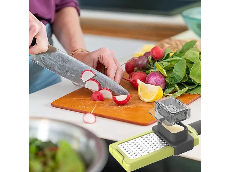  Presse ail, ecrase ails manuel, presse-ail de cuisine professionnelle, press ails à bascule inox, garlic crusher,facile à nettoyer et durable  - Conforama E