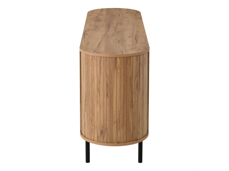  Buffet bas 160x40x70 cm naturel avec 6 tiroirs Fay Lum - Conforama D