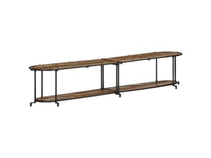 Meuble tv coloris marron 200 cm   