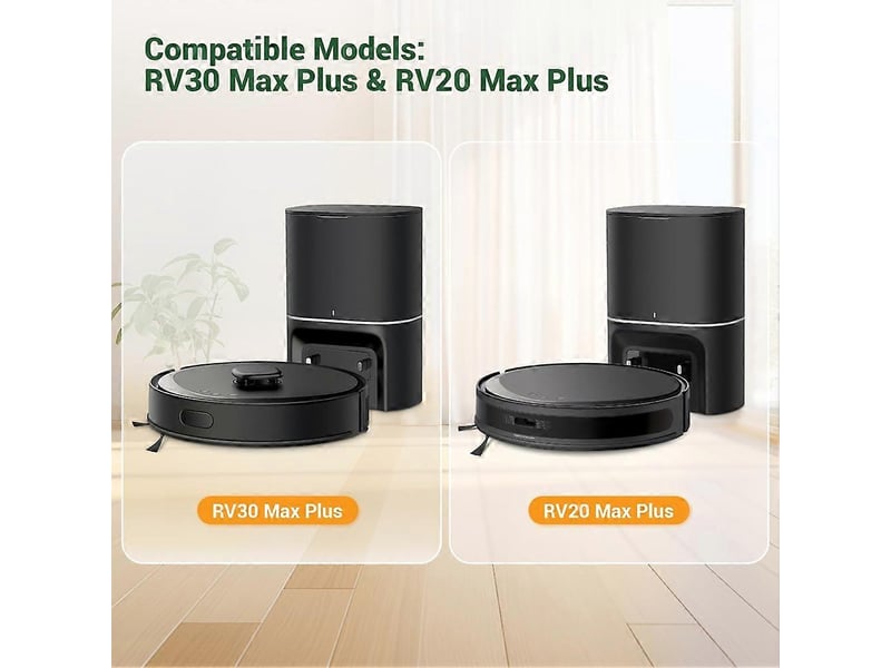 14 pack rv20 max plus dust bags for tapo rv30 max plus rv20 max plus robot vacuum bags 3l large capacity heavy duty bags - Conforama C