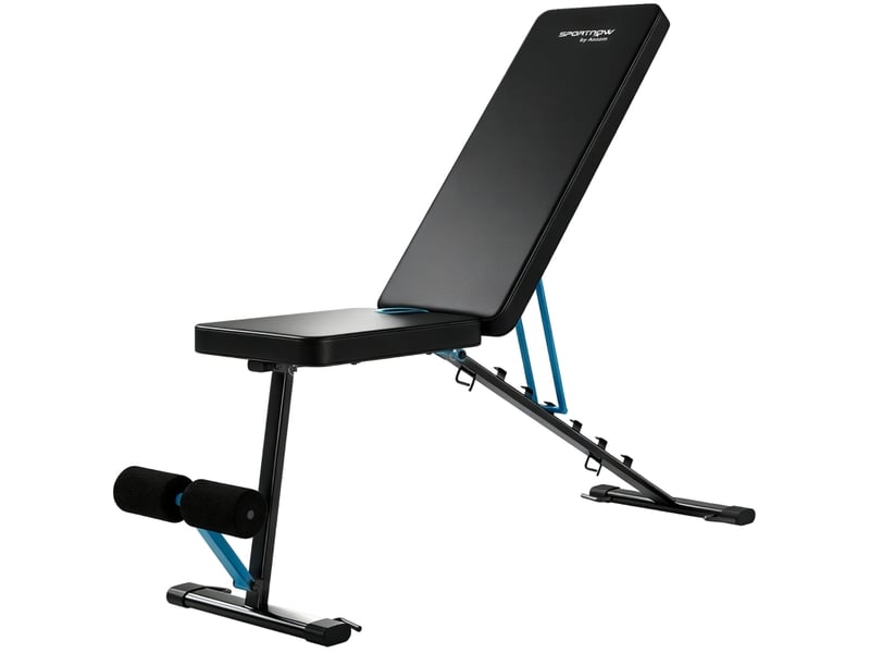  Banc de musculation réglable pliable 7 positions 300 kg evryae  - Conforama A