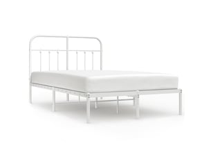 Lit 2 places 120x190cm    coloris blanc