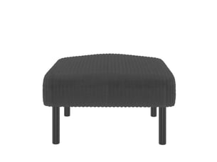 Pouf / repose pied MAISONORA  gris