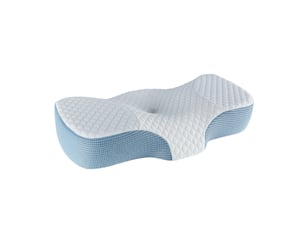 Oreiller cervical memory foam, oreiller cervicales douloureuses ergonomique, oreiller pour les dormeurs,63*12*36cm