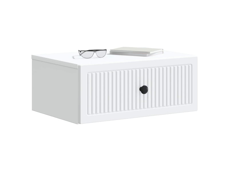  Table de chevet - cabinet de chevet - table de nuit 2 pièces blanc 49 x 34,5 x 20 cm  - Conforama B