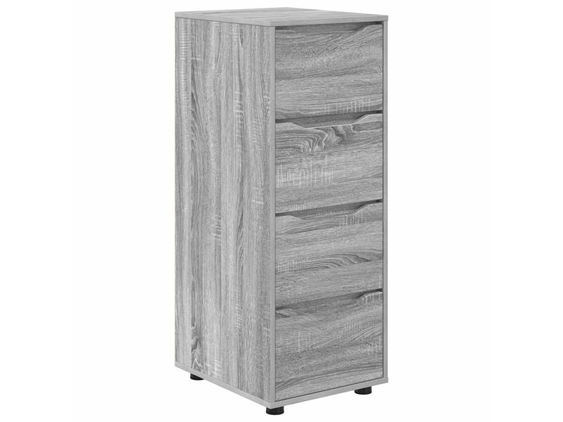  Armoire de rangement, commode de rangement 40 x 48 x 105 cm bois d'ingénierie shl3438  - Conforama A
