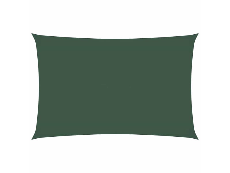  Voile de parasol - voile d'ombrage tissu oxford rectangulaire 2,5x5 m vert foncé  - Conforama A