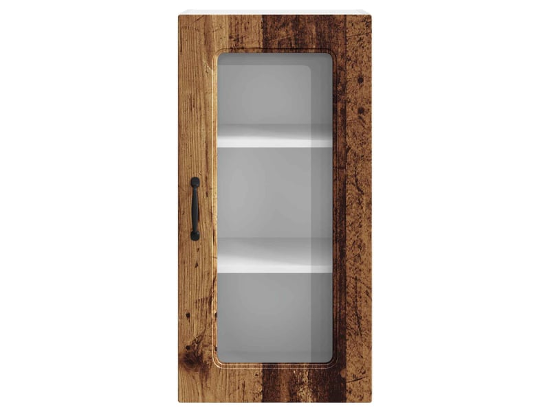  Meuble mural de cuisine | armoire de cuisine bois ancien 40x31x80cm shl615  - Conforama E