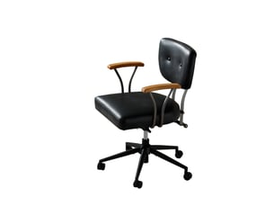 Chaise de bureau <strong>ROLIPO</strong> <strong></strong> avec assise réglable en hauteur