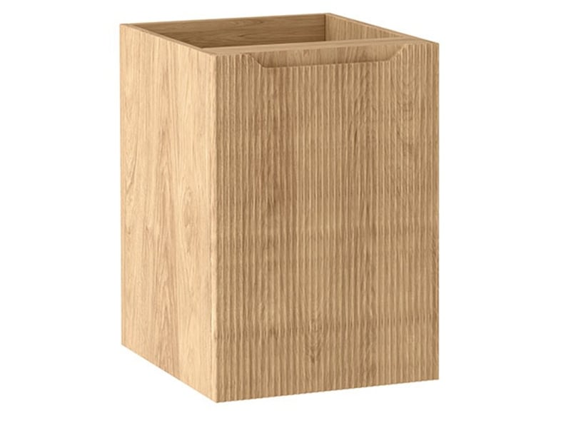  Meuble de rangement suspendu novo effet chêne hikora 40 cm  - Conforama A