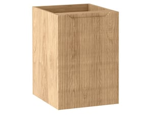Meuble de rangement suspendu novo effet chêne hikora 40 cm