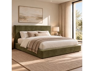 Lit coffre 160x200 cm MODERNLUXE coloris vert