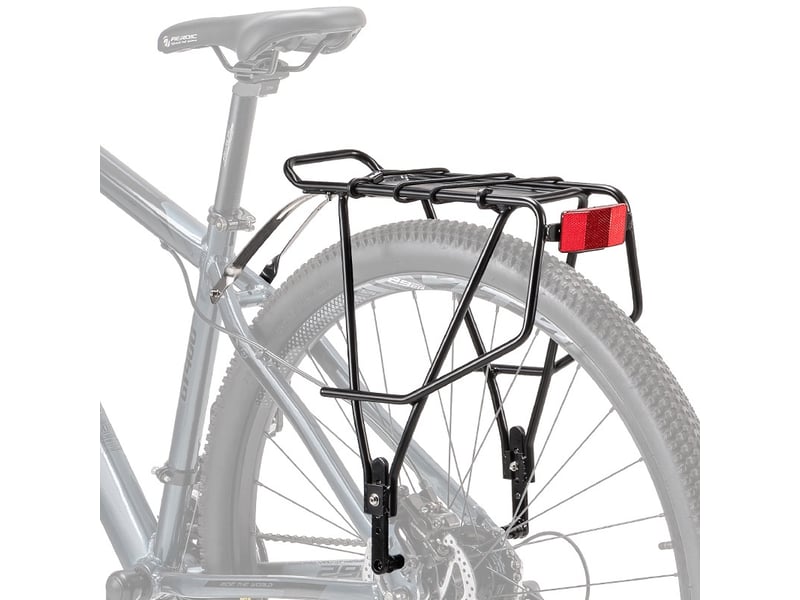  Porte-bagages de vélo pour frein à disque et non-frein à disque – charge max 30 kg  - Conforama D