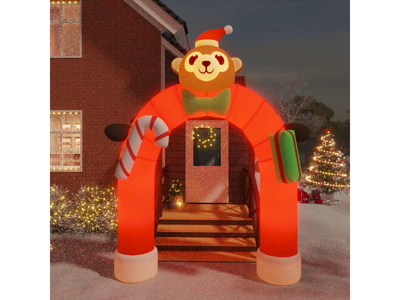  Porte de voûte gonflable de noël avec led 380 cm  - Conforama B