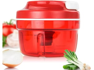 Coupe-oignons, hachoir manuel avec corde, coupe-légumes conception de cordon de ménage blender de viande de déchiqueter