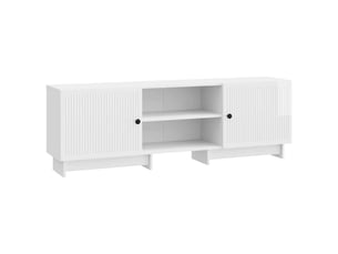 Meuble tv coloris blanc 150 cm <strong></strong>  <strong></strong>