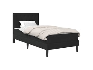 Lit simple 80x200 cm    coloris noir