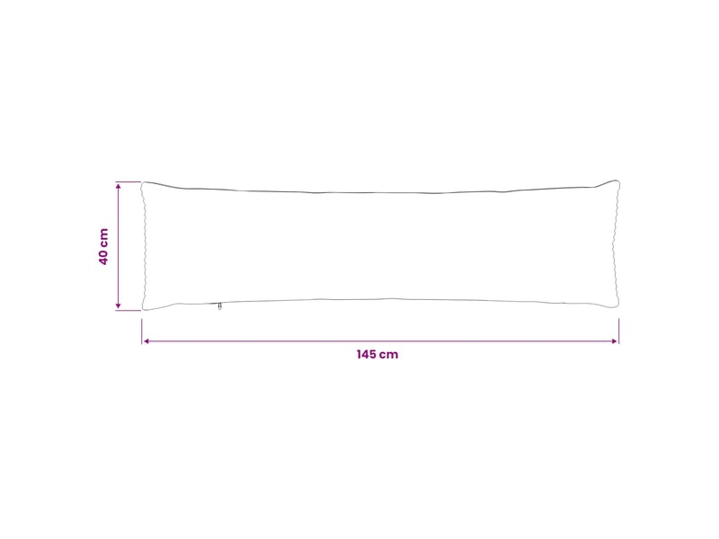  Lot de 2 housses de coussin heerlen jaune 40 x 145 cm cf49446  - Conforama E