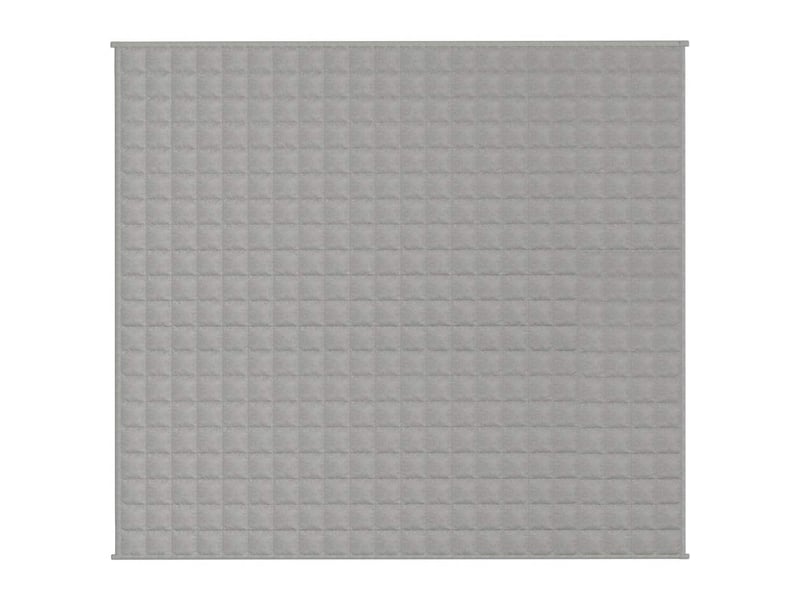  Couverture lestée adulte gris 200x220 cm 13 kg tissu shl3929  - Conforama C