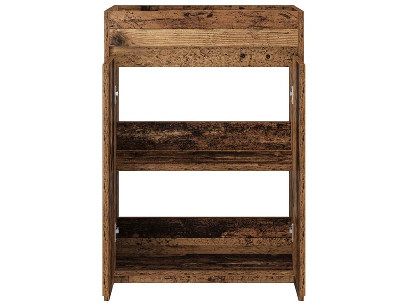  Meuble sous lavabo de salle de bain, commode bois ancien shl7776  - Conforama D
