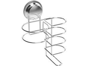 Support mural pour fer à lisser sans vis avec ventouse - rangement pour salle de bain