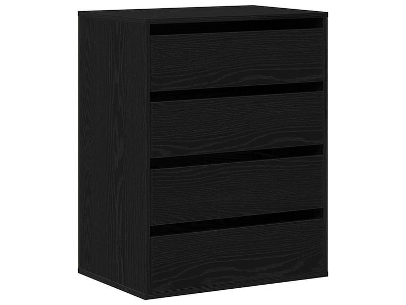  Armoire à tiroirs, commode 3-tiroir noir 60x41x76 cm  - Conforama A