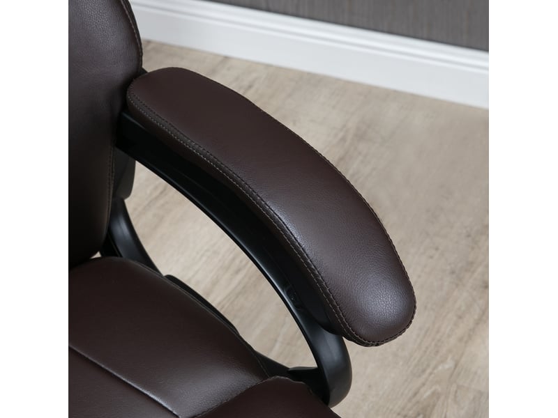  Fauteuil de bureau ergonomique inclinable réglable en hauteur 180 kg homvra  - Conforama C