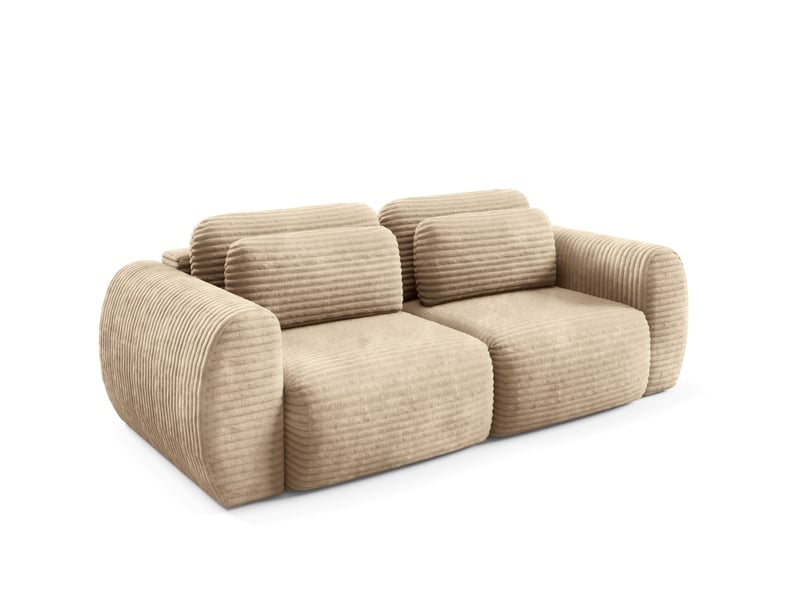  Canapé convertible premium cloud champagne  - Conforama B
