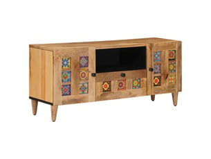 Meuble tv coloris marron 105 cm <strong></strong>  <strong></strong>