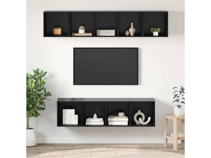 Meuble tv coloris noir 37 cm <strong></strong>  <strong></strong>