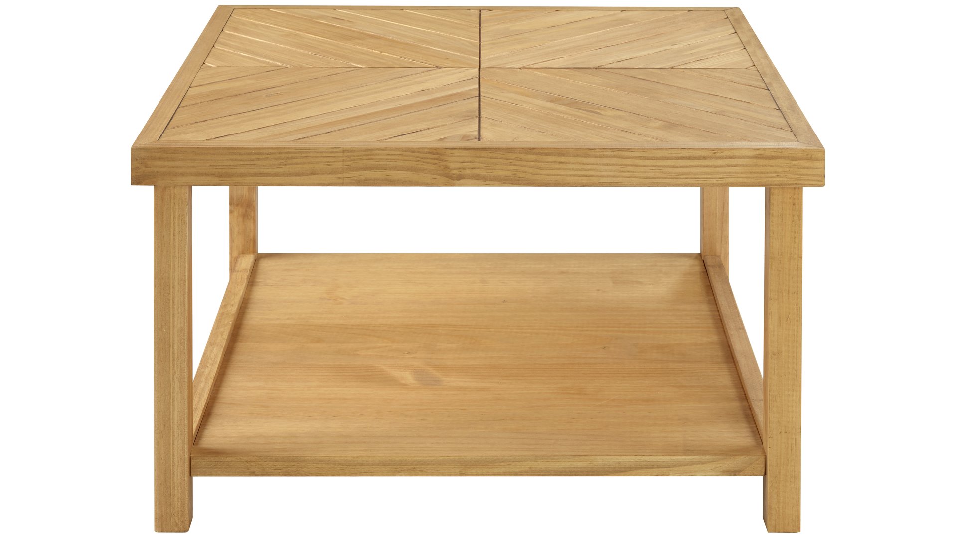 Table basse BRASILIA bois clair bois massif Conforama