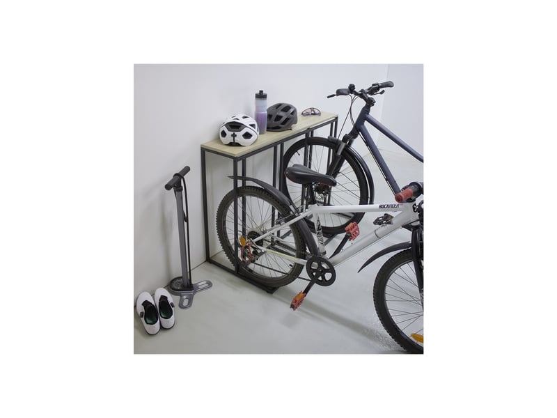 Porte-vélos koro en métal noir 116,5 x 50 x 77,5 cm - Conforama C