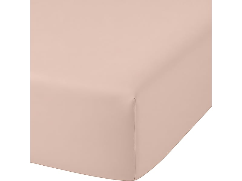  Drap housse 140x190 cm bambou métis rose PD23147 - Conforama A
