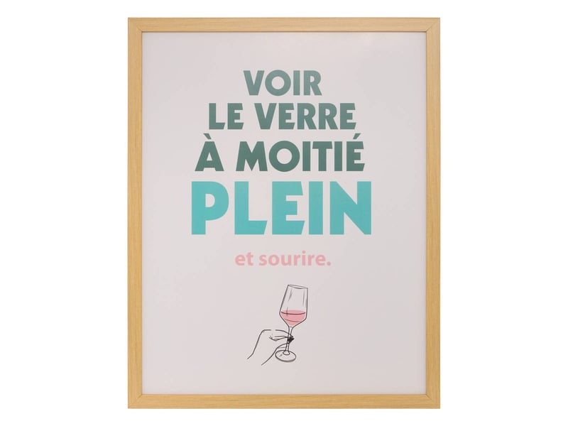  Affiche encadrée aria 40x50cm ARIA - Conforama A