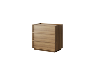 Chiffonnier 3 tiroir(s)    <strong>PANGIVO</strong> <strong>W3180S00006</strong> coloris bois clair largeur 48 cm hauteur 78 cm