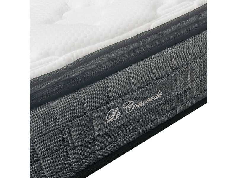  Matelas le concorde – 90x190x25 cm – ressorts ensachés – grand confort &amp; soutien ferme  - Conforama D