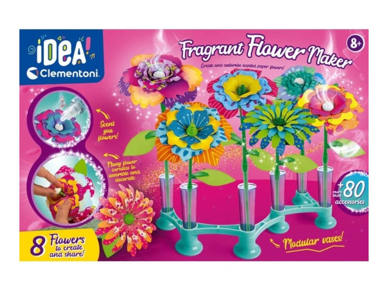  Coffret créatif clementoni 18216 idea art - laboratoire de fleurs 8005125182169 - Conforama C