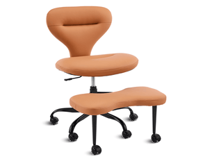 Chaise de bureau <strong>FLORAGRACE</strong> <strong></strong> avec assise réglable en hauteur