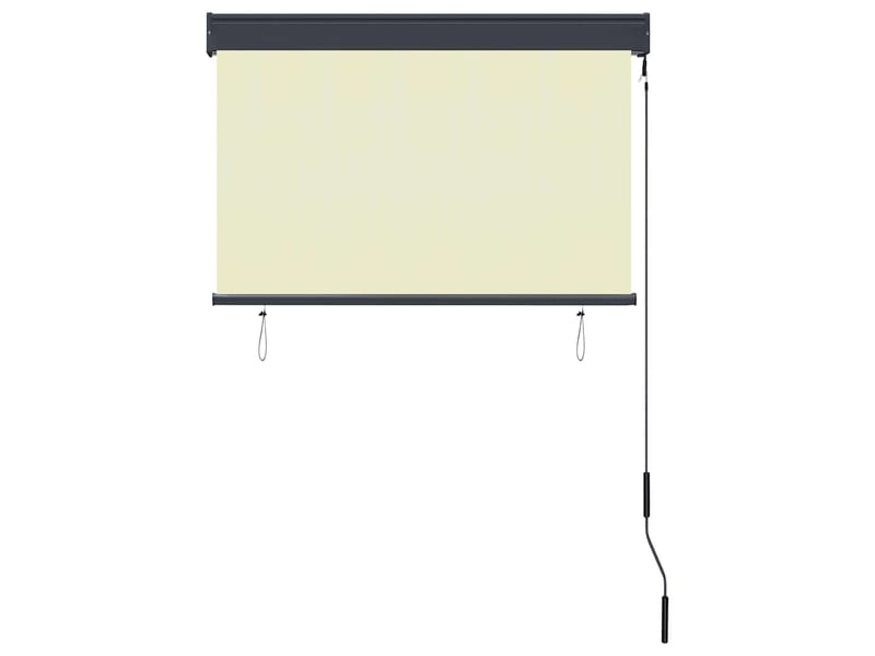  Store enrouleur, store roulant d'extérieur 100 x 250 cm crème cf47288  - Conforama D