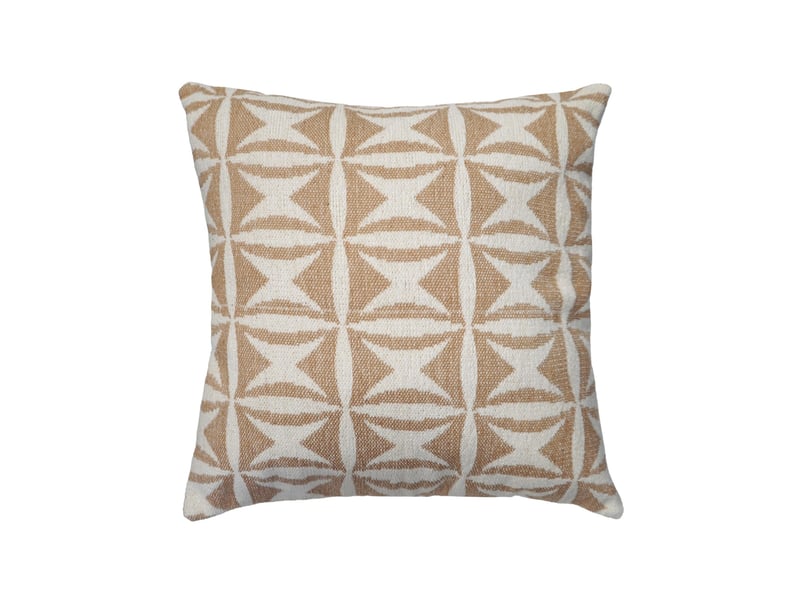  Coussin décoratif en jacquard à motif géométrique 45x45 cm  - Conforama A